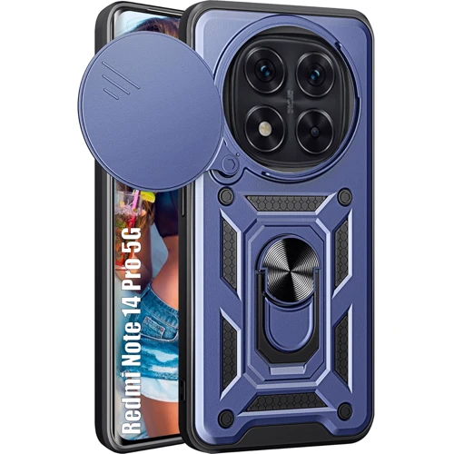 Чехол для телефонов BeCover Military Blue for Xiaomi Redmi Note 14 Pro 5G (713095)