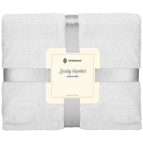 Плед Springos Extra Soft 170x210 см серый (HA7111): Размер, см 170x210