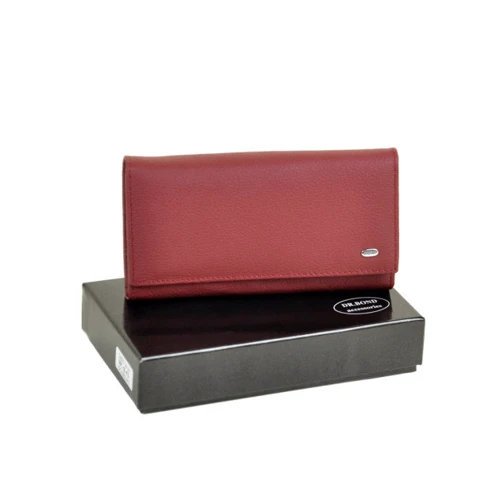 Женский кошелек Dr. Bond розовый (30491 scarlet)