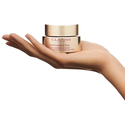 Clarins Nutri-Lumiere Jour Крем для обличчя для сухої шкіри денної 50 ml: Призначення Питание, От морщин, Антивозрастное, Увлажнение