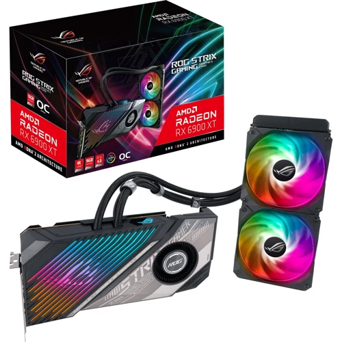 Видеокарта ASUS Radeon RX 6900 XT 16GB STRIX OC LC (STRIX-LC-RX6900XT-O16G-G)