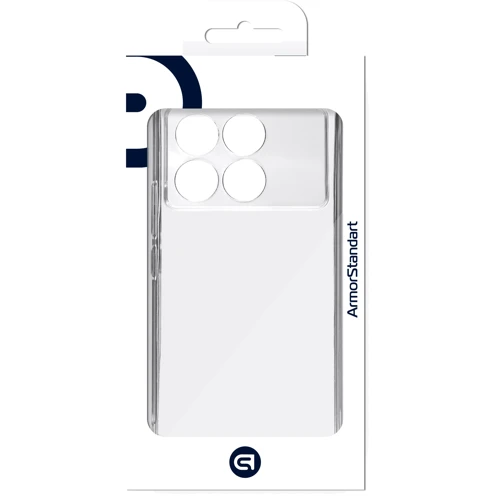 Чехол для телефонов ArmorStandart Air Series Camera cover Transparent for Xiaomi Poco X6 Pro 5G (ARM73376): Тип накладка на заднюю часть