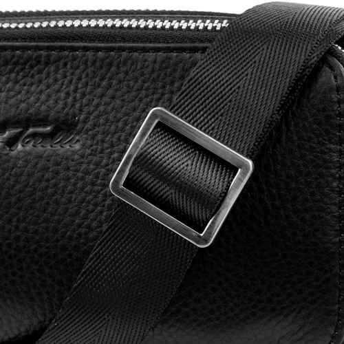 Женская поясная сумка Vito Torelli черная (VT-6381-black): Застежка Молния