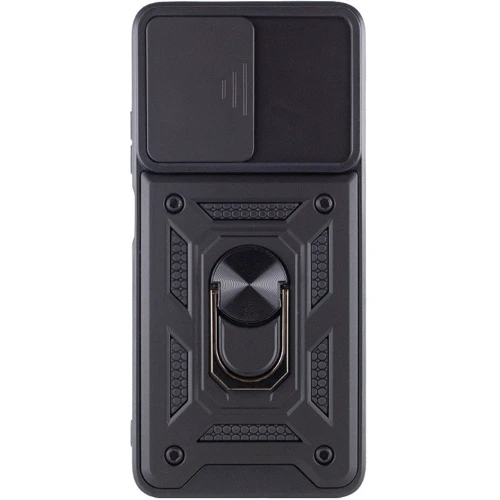 Чехол для телефонов Mobile Case Camshield Serge Ring Black for Xiaomi Redmi 13 4G / Poco M6 4G: Совместимость Xiaomi Redmi 13 4G / Poco M6 4G