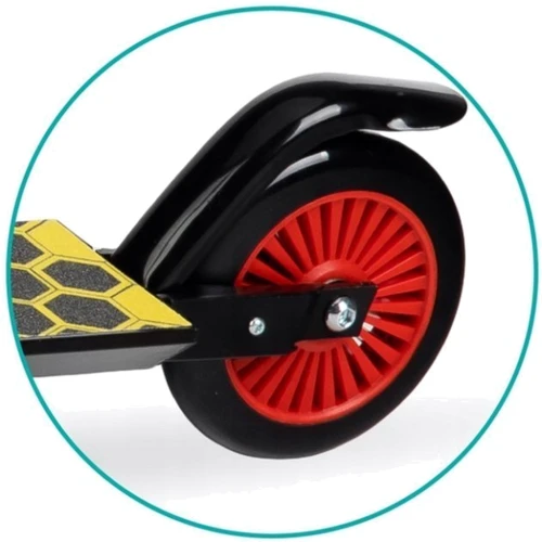 Самокат QKIDS FLO (цвет - black): Тип тормоза ножной