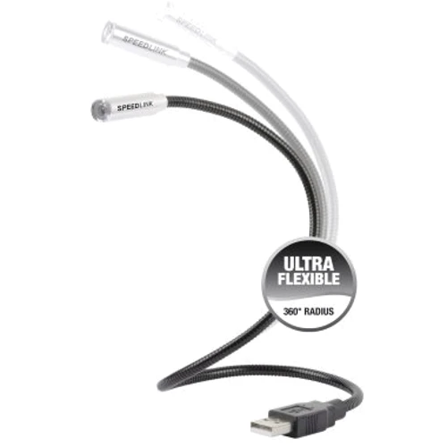 Аксессуар для ноутбуков SPEEDLINK FLASH LED Spotlight (SL-7402-BK): Тип аксессуара USB-лампы