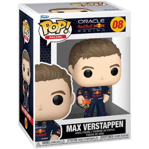 Игровая фигурка Funko POP! Max Verstappen 9.6 см серии Формула-1 - Макс Ферстаппен (80580): Тип Игровая фигурка