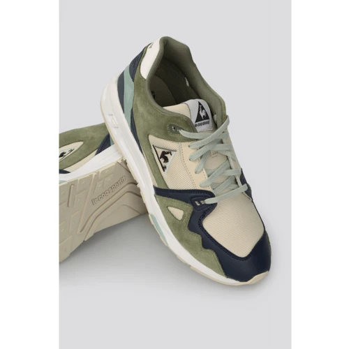 Кроссовки Le Coq Sportif LCS R1000 Safari (2121011-LCS) 43 (44) хаки натуральная замша демисезон: Материал подкладки Текстиль