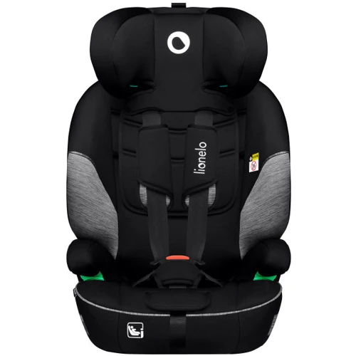 Автокресло Lionelo Levi i-Size Black Grey (LO-LEVI I-SIZE BLACK GREY): Крепление Isofix нет