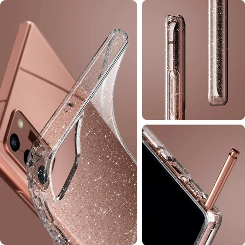 Чехол для телефонов Spigen Liquid Crystal Glitter Crystal Quartz (ACS01416) for Samsung N980 Galaxy Note 20 фото 7