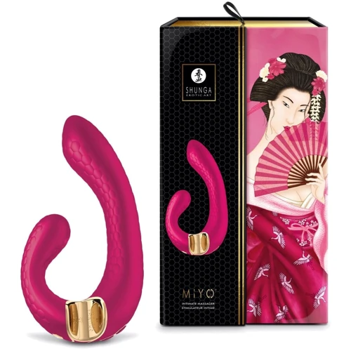 Вибратор-кролик Shunga Miyo Raspberry