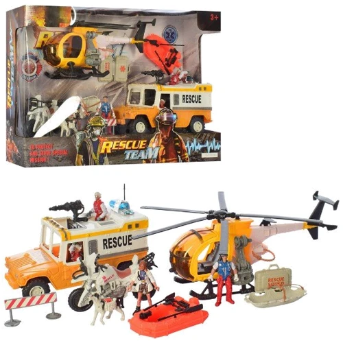 Ігровий набір Bambi з транспортом Рятувальники F120-18: Виробник Bambi