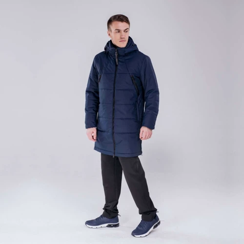 Куртка Peak FW584631-BLU 56-58 синя демісезон з капюшоном: Тип застібки На блискавці