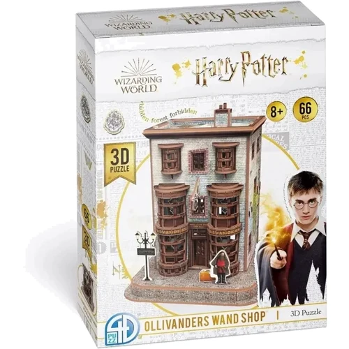 Пазл 3D Geekach Games Магазин волшебных палочек Олливандера (Ollivander Wand Shop Set 3D puzzle) 4dpuz004: Вид кино, мультфильмы, сказки