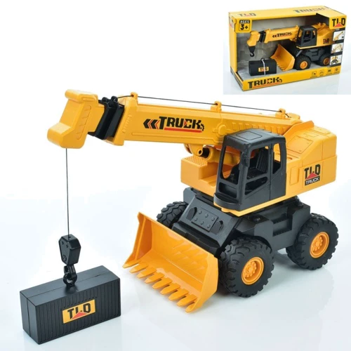 Кран-бульдозер: инерция, подвижные детали, звук (585-2): Производитель Noname