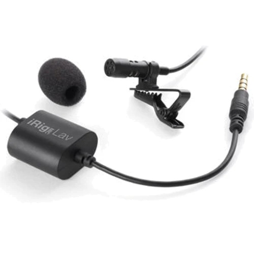 Микрофон IK MULTIMEDIA iRIG MIC LAV: Крепление Клипса