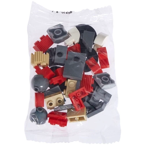 Конструктор ZIPP Toys Поезд DF5 1391 с рельсами красный фото 5