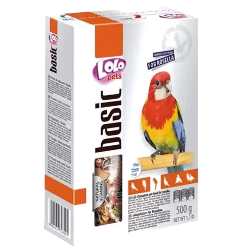 Повнорационный корм Lolopets для розели 500 г (LO-72800)