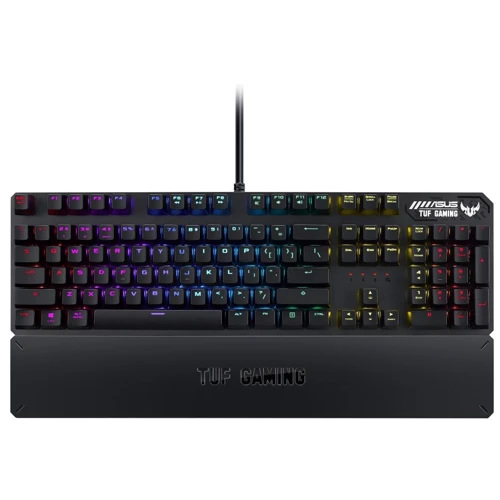 Клавиатура ASUS TUF Gaming K3 Kailh Red Switches USB Black (90MP01Q0-BKRA00)