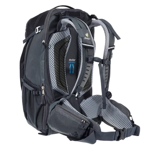 Рюкзак Рюкзак Deuter Trans Alpine Pro 28 цвет 7403 black-graphite (3206119 7403): Цвет черный