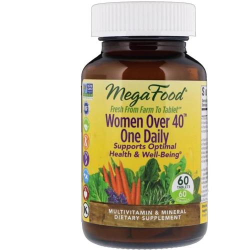 MegaFood Women Over 40 One Daily 60 Tabs Мультивитамины для женщин