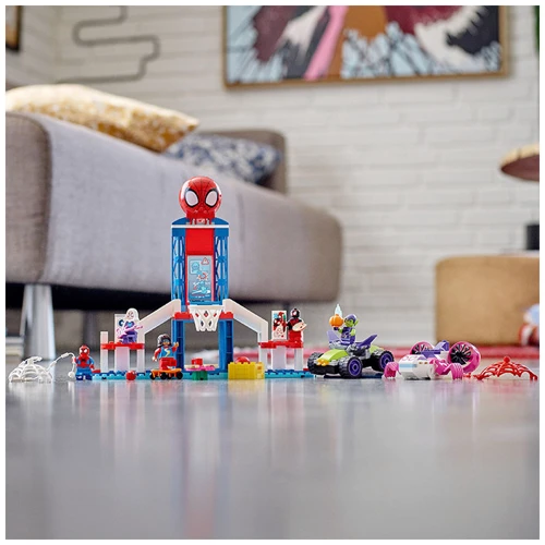 Конструктор LEGO Super Heroes Marvel Spidey Вечеринка в штабе Человека-Паука (10784) фото 6