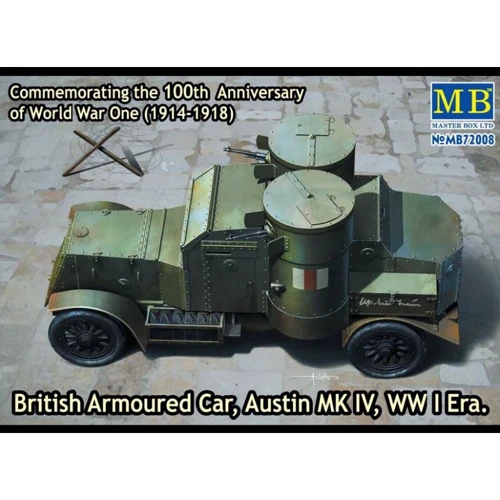 Модель Master Box Бронеавтомобиль Austin Mk.IV, 1914-1918 (MB72008)