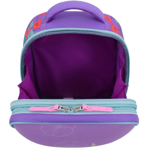 Рюкзак Bagland Turtle 17 л. фиолетовый 498 (0013466): Корпус рюкзака Каркасный