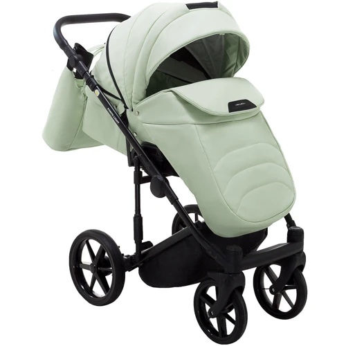 Коляска 2 в 1 Adamex Porto Light ECO шкіра 100% SA-25 м'ята: Стать дитини Унисекс