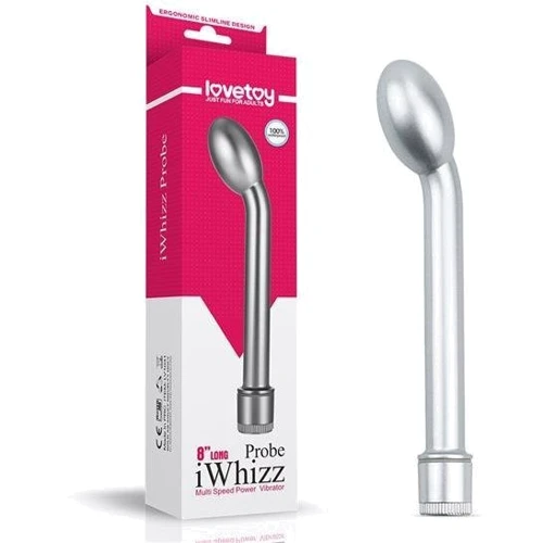 Вибратор для точки G LoveToy Probe G Spot 8" Silver