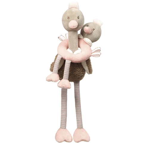 Мягкая игрушка и погремушка BabyOno Страусы (1446): Тип прочее