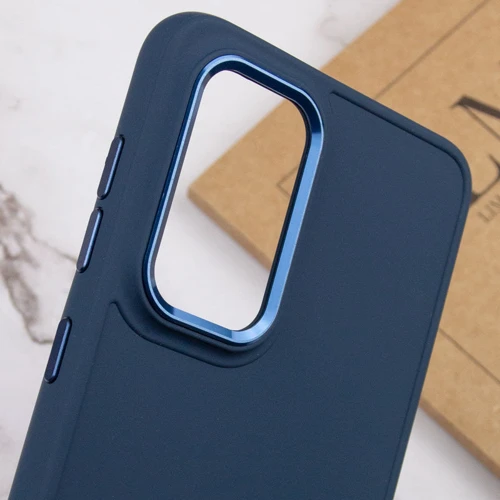 Чехол для телефонов TPU Case Bonbon Metal Style Cosmos Blue for Samsung A536 Galaxy A53 5G: Цвет синий