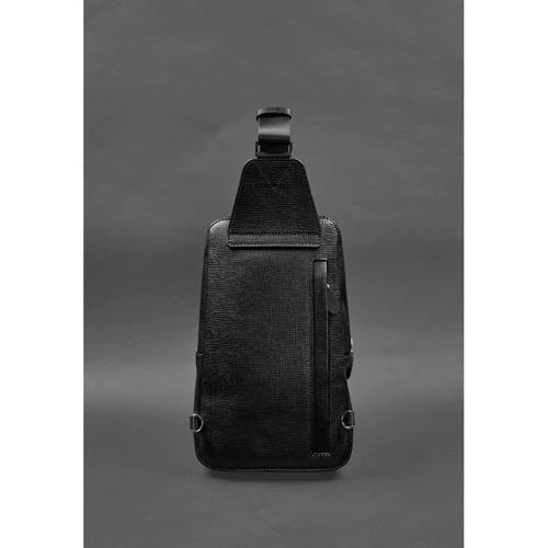 Мужская сумка-слинг BlankNote Blackwood черная (BN-BAG-49-bw): Пол Мужской