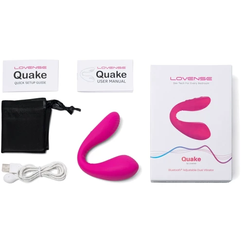Подвійний смарт вібратор Lovense Dolce (Quake)