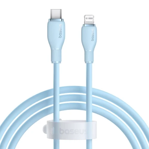 Кабель Baseus Cable USB-C to Lightning Pudding Series Fast Charging Cable 20W 1.2m Blue (P10355701311-00)