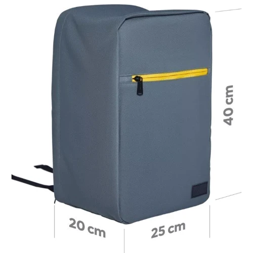 Сумка для ноутбуков Canyon 15.6" Cabin Size Backpack Gray (CNE-CSZ01GY01): Тип сумки рюкзак