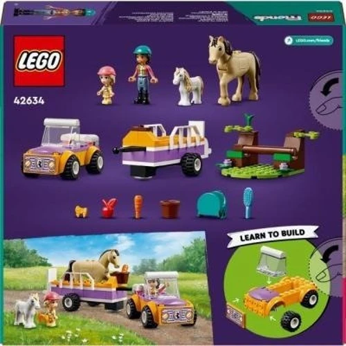 Конструктор LEGO Friends Прицеп для лошади и пони (42634) фото 6