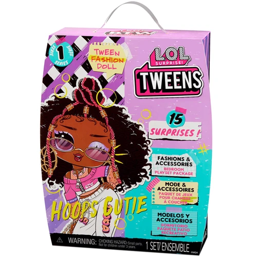 Игровой набор с куклой L.O.L. SURPRISE! серии Tweens - Баскетболистка (с аксессуарами) (576693): Особенности Сюрприз