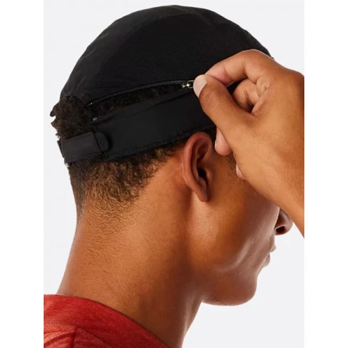 Кепка ASICS Visor Cap черная (3013A871-001) фото 5