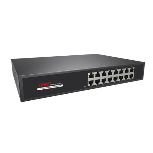 Сетевой коммутатор Onv ONV-H1016: Порты только Fast Ethernet (10/100)