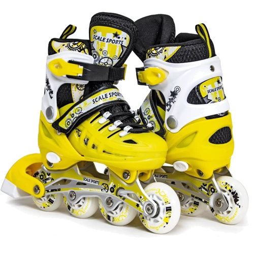 Ролики Scale Sports. Yellow (розмір 29-33)
