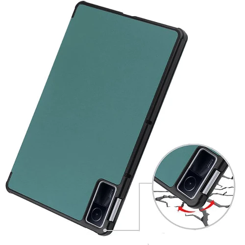 Аксессуар для планшетных ПК BeCover Smart Case Dark Green for Xiaomi Redmi Pad 10.61" 2022 (708724): Материал Искусственная кожа + TPU