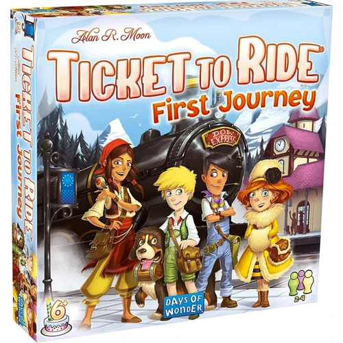 Настольная игра Days of Wonder Ticket to Ride - First Journey (Europe) EN НА АНГЛИЙСКОМ ЯЗЫКЕ