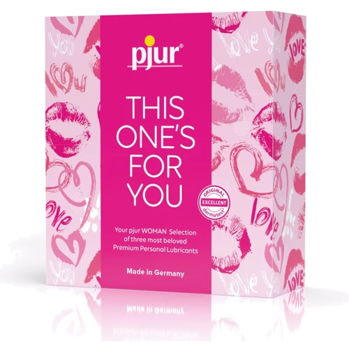 Набор лубрикантов pjur Woman Selection - THIS ONE'S FOR YOU (3 вида смазок серии Woman)