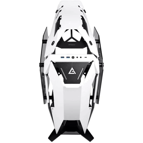 Корпус Antec Torque White / Black (0-761345-80026-6): Матеріал передній панелі алюміній