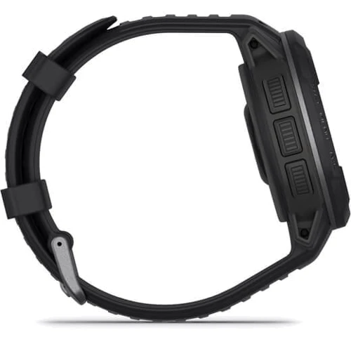 Смарт-часы Garmin Instinct Crossover Black (010-02730-03): Материал ремешка силикон