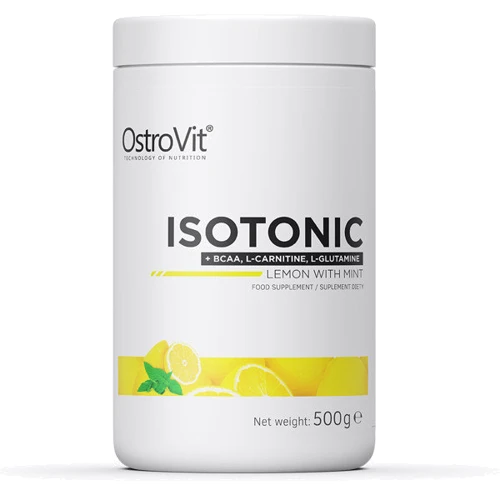 Ізотонік OstroVit Isotonic 500 g /50 servings/Lemon-Mint