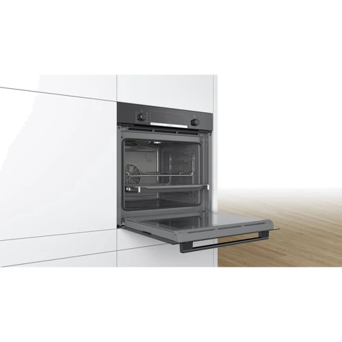 Духова шафа електрична Bosch HBA534EB0: Розміри 59.5 x 59.4 x 56.3 см