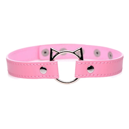 Чокер Master Series Kinky Kitty Ring Slim Choker Pink: Производитель Master Series
