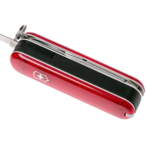 Мультитул Victorinox NailClip 580 лезо 65мм/8предметов/красный-прозрачный (0.6463.T): Количество функций 8